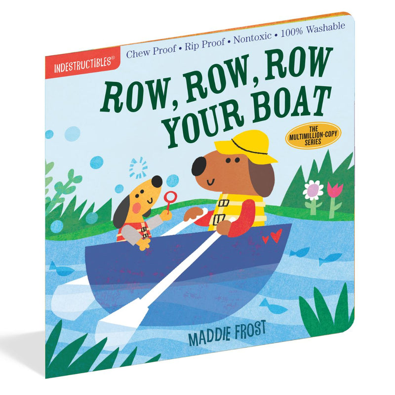 Workman Publishing Indestructibles Book - Row, Row, Row Your Boat