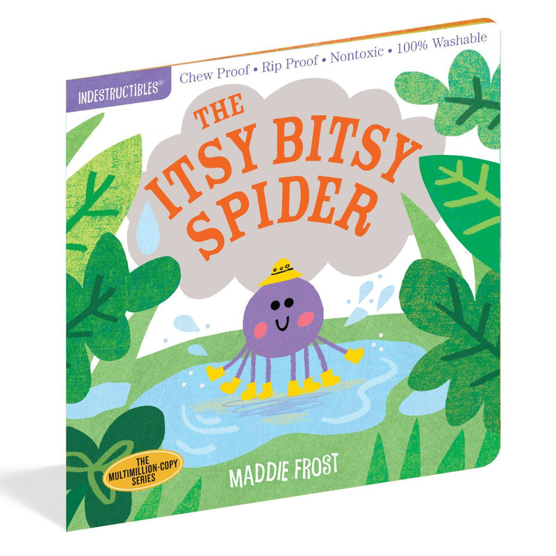 Workman Publishing Indestructibles Book - The Itsy Bitsy Spider