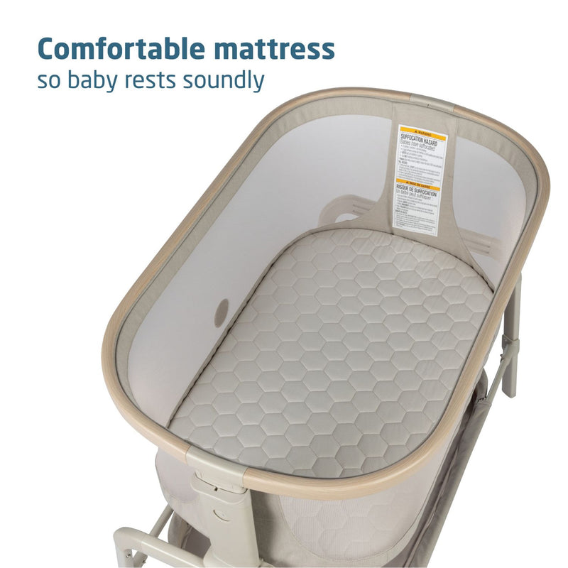 maxi cosi baby bassinet Maxi Cosi Iora Bedside Bassinet Classic Oat