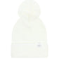 Lou Lou and Company Beanie with Pom - Ivory -Infant (0-6 Mo)