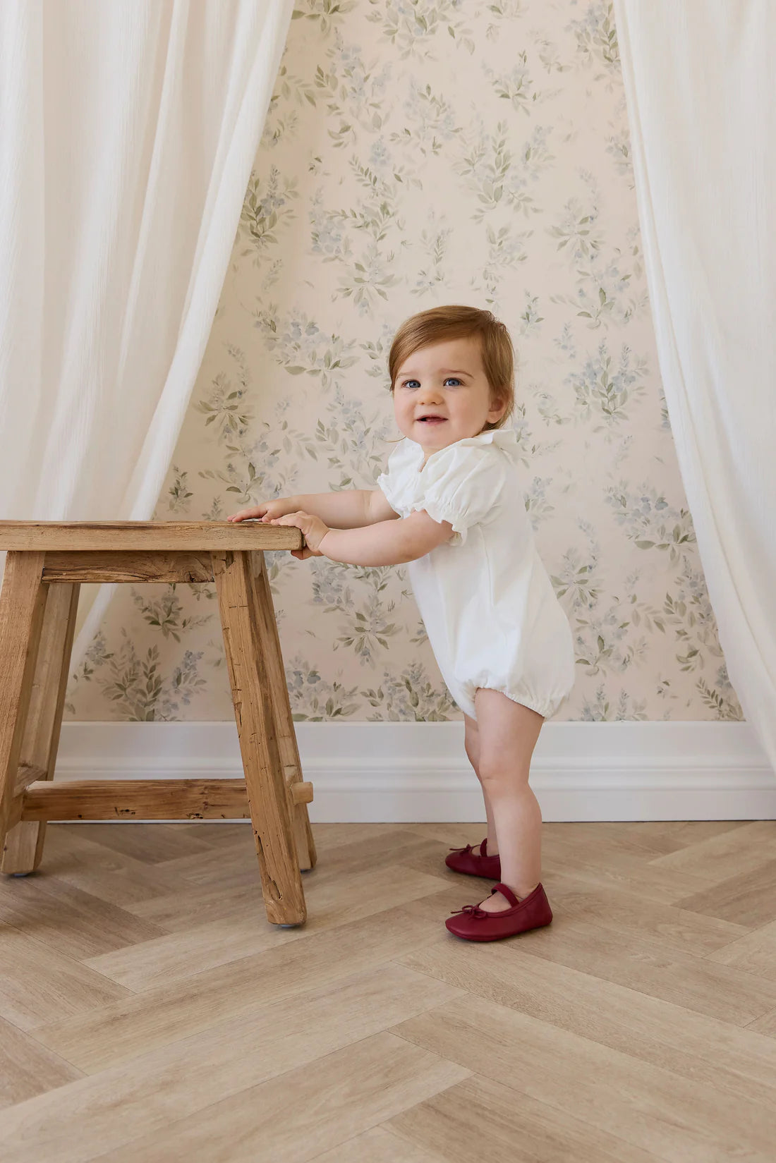 Jamie Kay Pima Cotton Livvy Bodysuit - Parchment