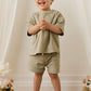Jamie Kay Pima Cotton Wesley Tee - Play Ball Vert
