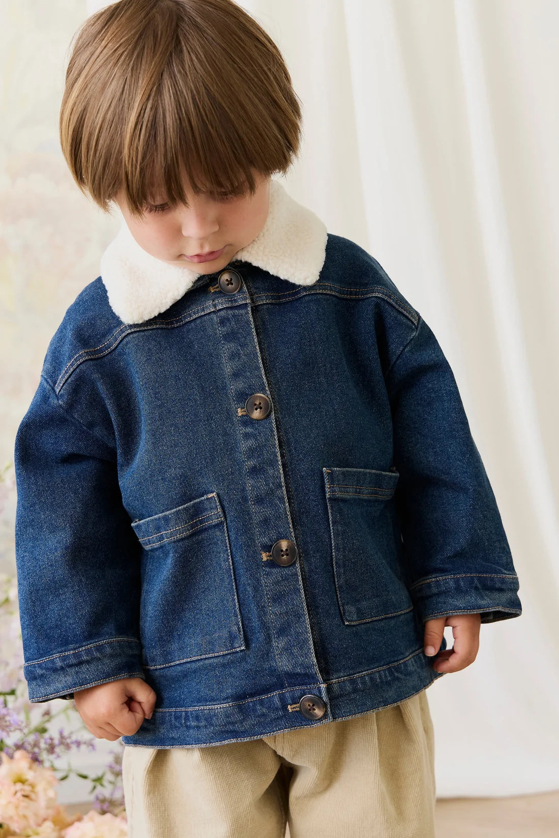 Jamie Kay Dallas Denim Jacket - Classic Denim