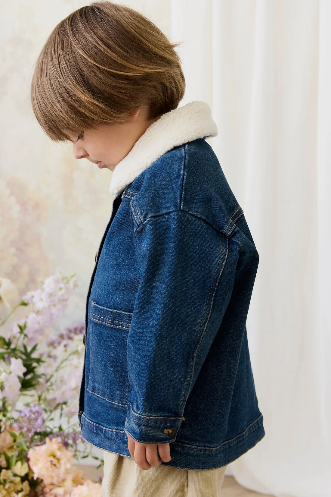 Jamie Kay Dallas Denim Jacket - Classic Denim