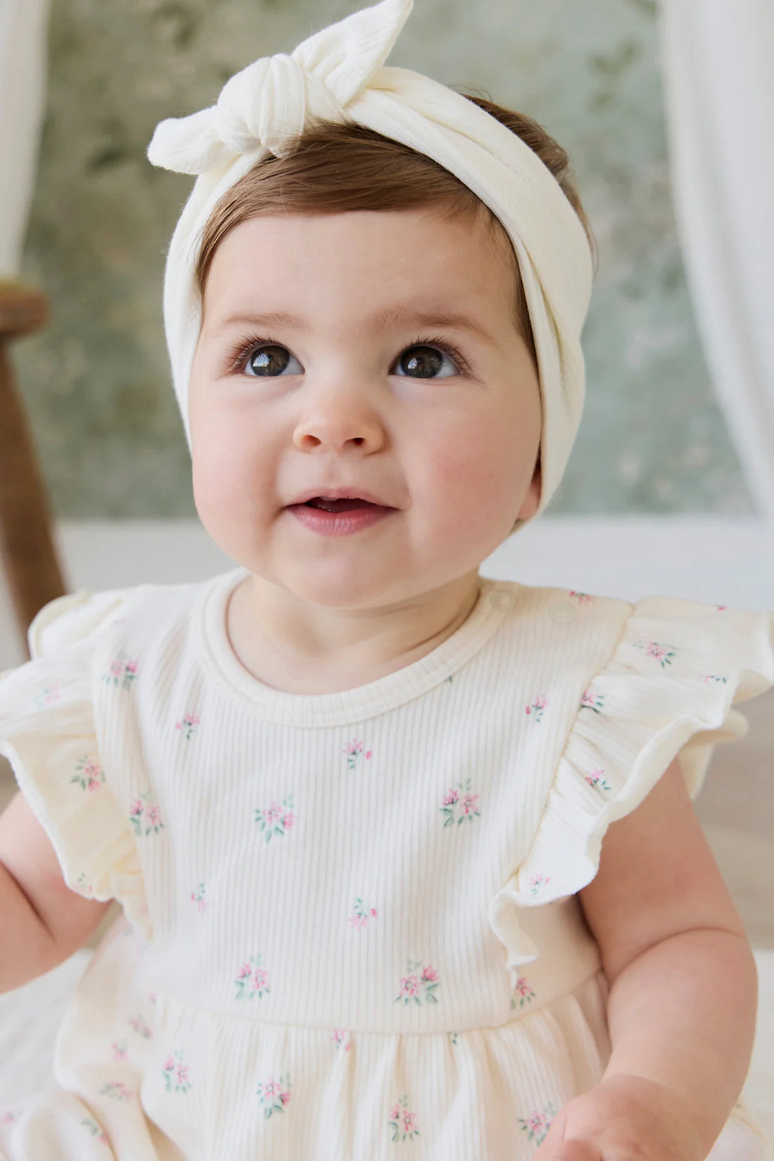 Jamie Kay Organic Cotton Rib Elianna Playsuit - Emma Whisper