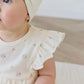 Jamie Kay Organic Cotton Rib Elianna Playsuit - Emma Whisper