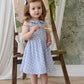 Jamie Kay Organic Cotton Wisteria Dress - Mon Amour Stripe Indigo