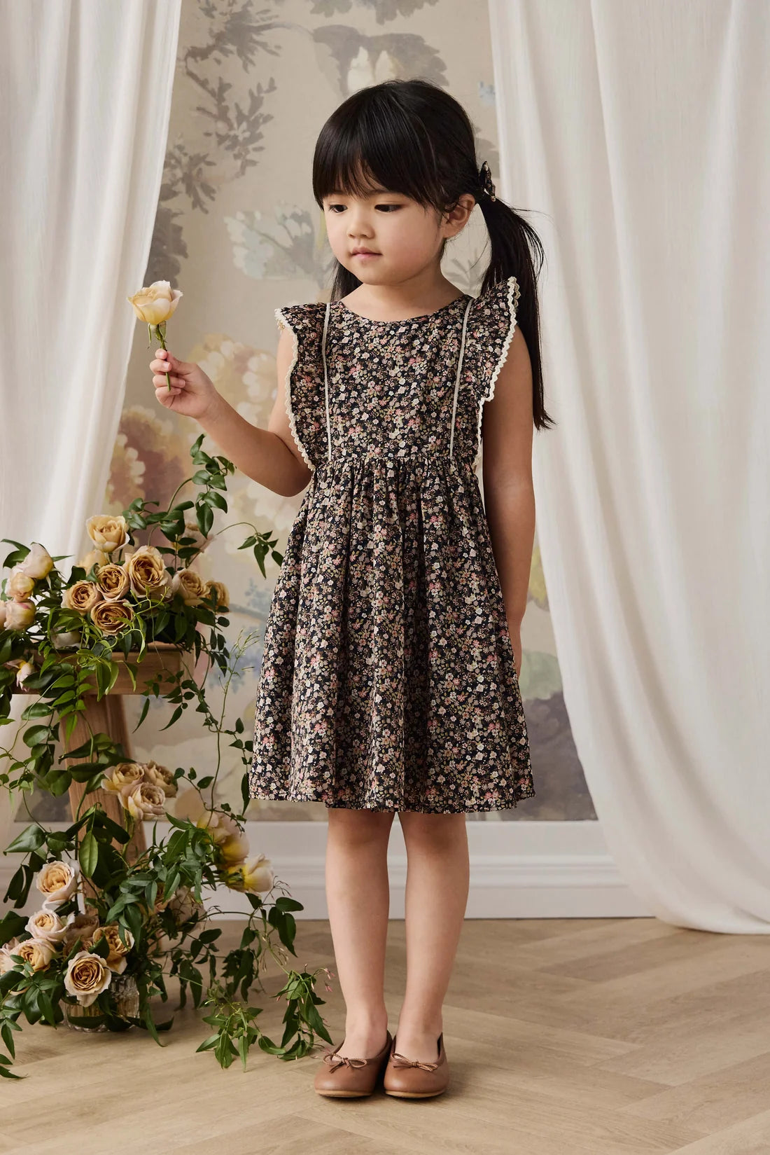 Jamie Kay Organic Cotton Helene Dress - Luca Floral