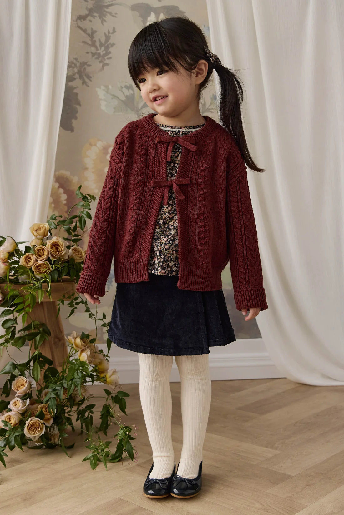 Jamie Kay Josephine Knitted Cardigan - Veneer