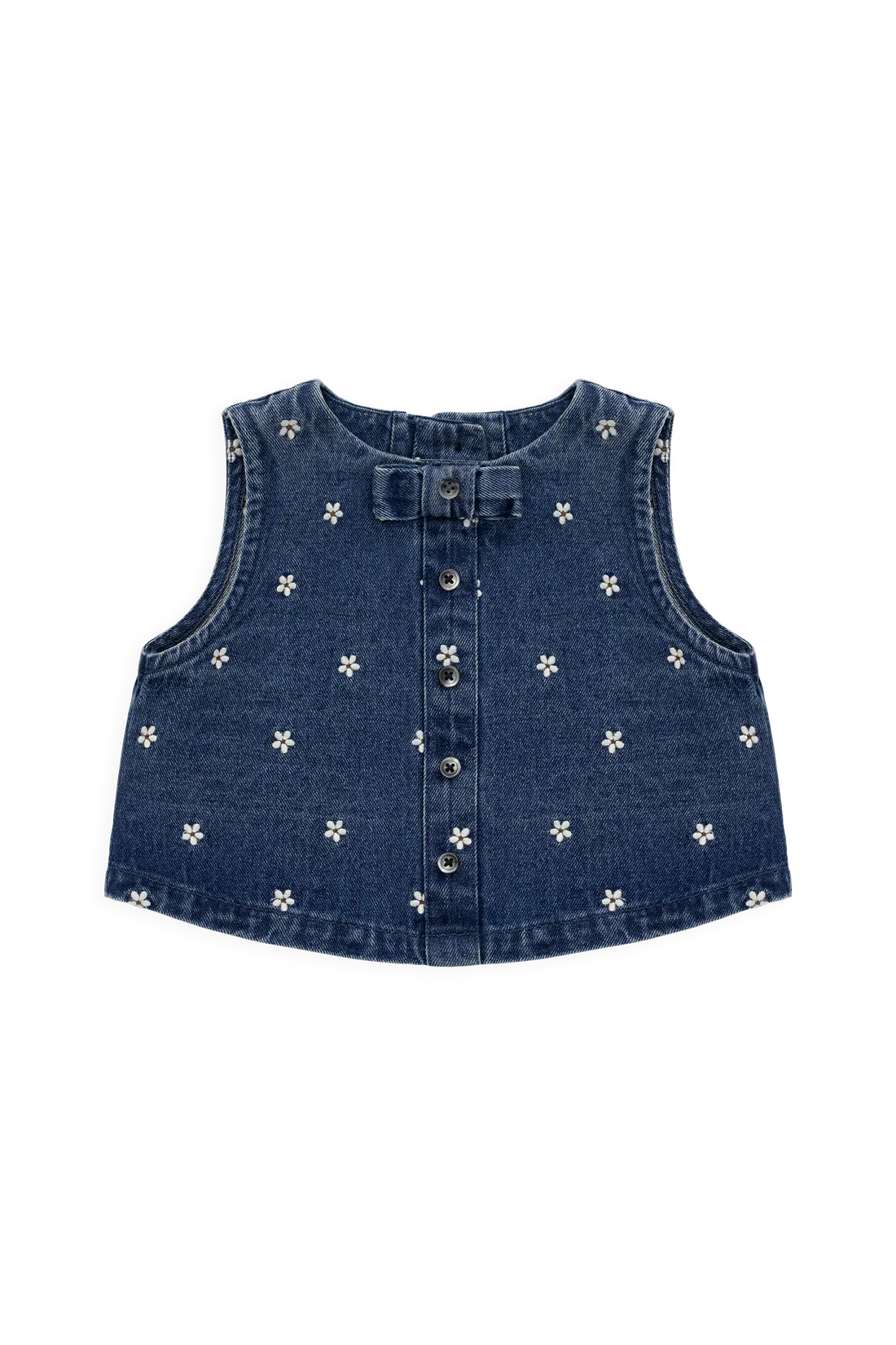 Jamie Kay Etta Top - Josie Floral Denim
