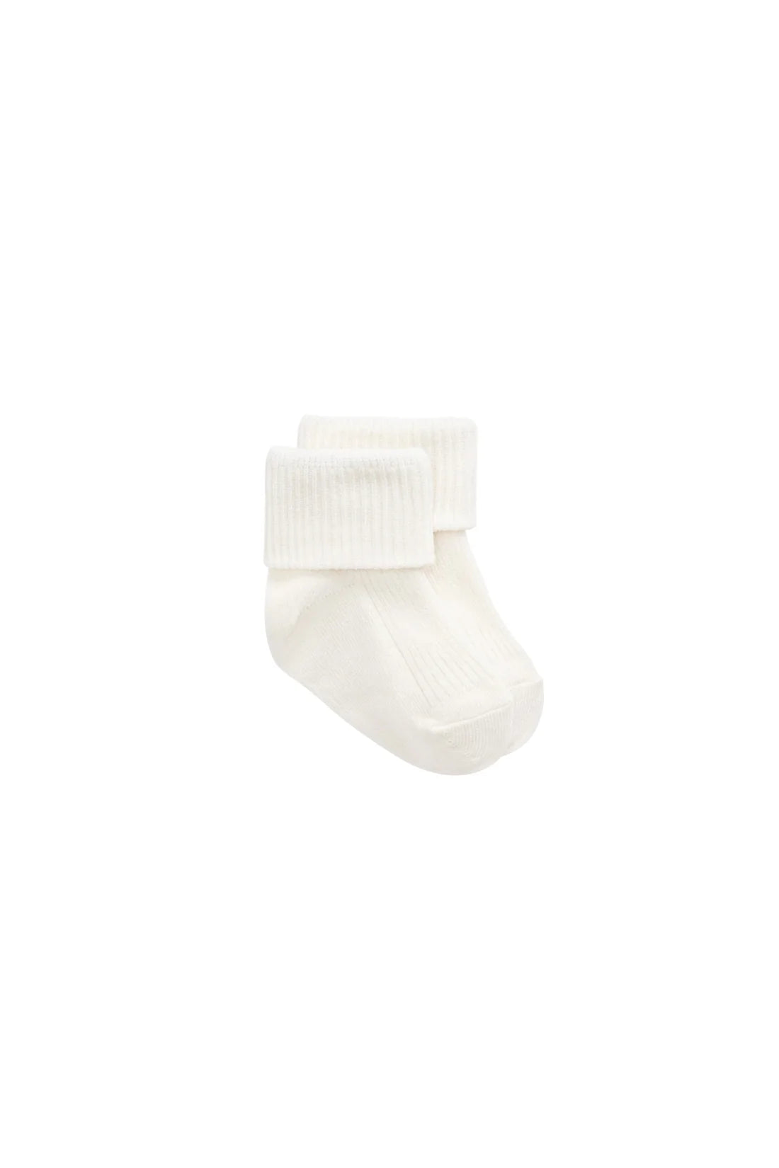 Jamie Kay Classic Rib Sock - Cloud