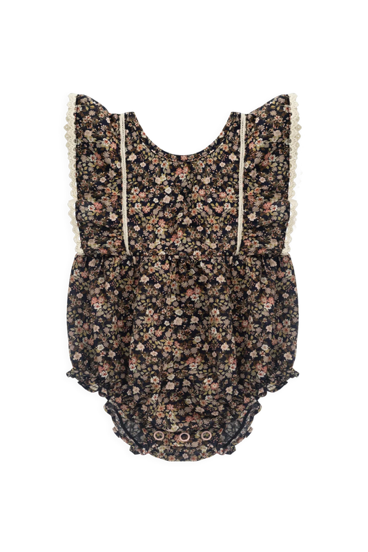Jamie Kay Organic Cotton Beatrice Playsuit - Luca Floral