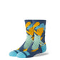 Stance Kids' Crew Socks - In Paradise - Seablue