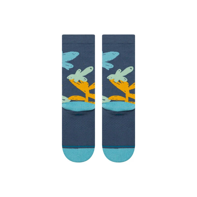 Stance Kids' Crew Socks - In Paradise - Seablue