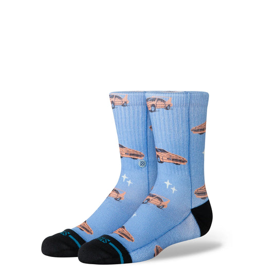 Stance Kids' Crew Socks - Chop Shop - Blue