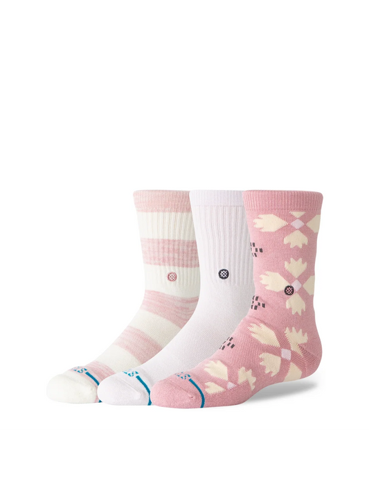 Stance Kids' Crew Socks - Quinn 3 Pack