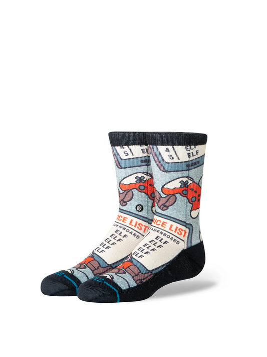 Stance Kids' Crew Socks - Santa Cowboy