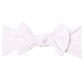 Copper Pearl Knit Headband Bow - Dove