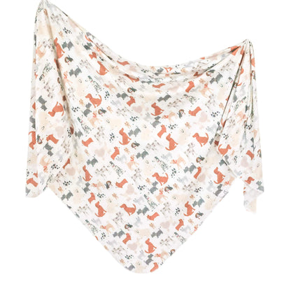 Copper Pearl Swaddle Blanket