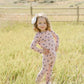 Mebie Baby Pink Petals Cotton Set