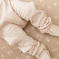 Burts Bees Organic Cotton Quilted Bee Wrap-Front Baby Jumpsuit - Ranunculus