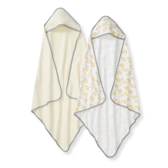 Burts Bees Set of 2 Hooded Towels