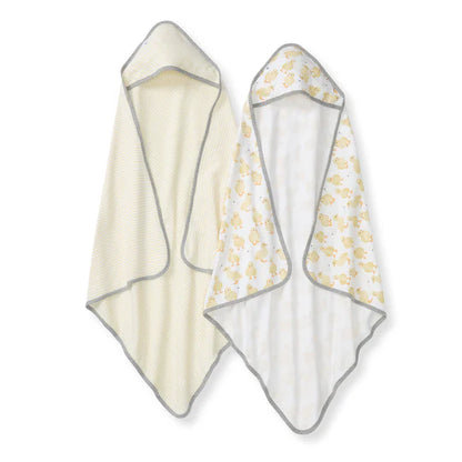 Burts Bees Set of 2 Hooded Towels