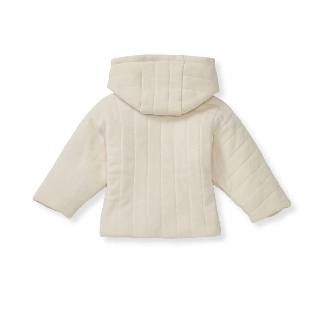 Burts Bees Organic Cotton Quilted Jacket - Oat