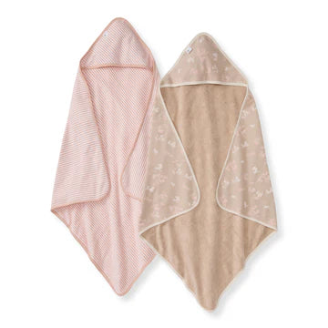 Burts Bees Set of 2 Hooded Towels