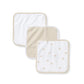 Burts Bees 3-Pack Washcloth Set