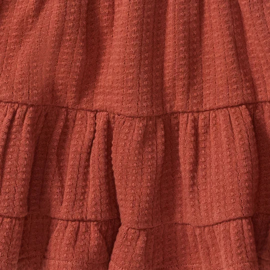 Burts Bees Dotted Rib Sequoia Bark Dress