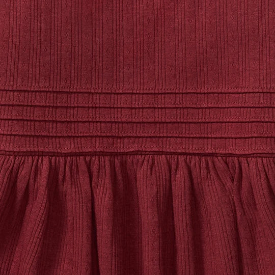 Burts Bees Ribbed Pointelle Dress