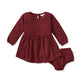 Burts Bees Ribbed Pointelle Dress