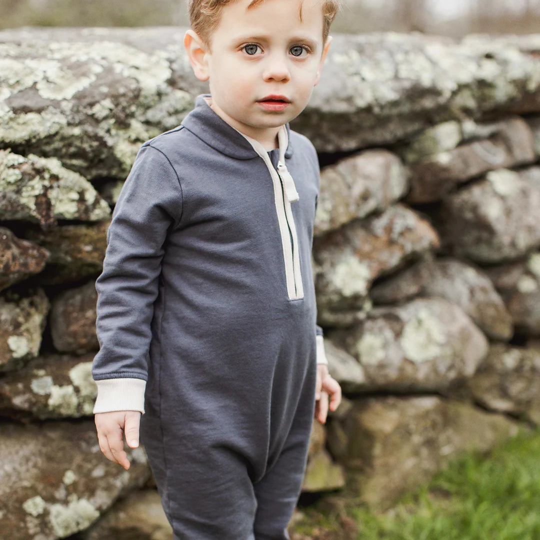 Burts Bees Quarter Zip Jumpsuit