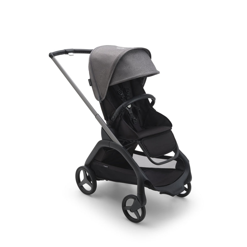 Bugaboo Dragonfly Complete Stroller with Seat Only - Graphite/Grey Melange