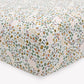 Little Unicorn Stretch Knit Crib Sheet - Pressed Petals