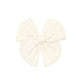 Lou Lou and Company Cloud Muslin Heirloom Bow Clip - Cream