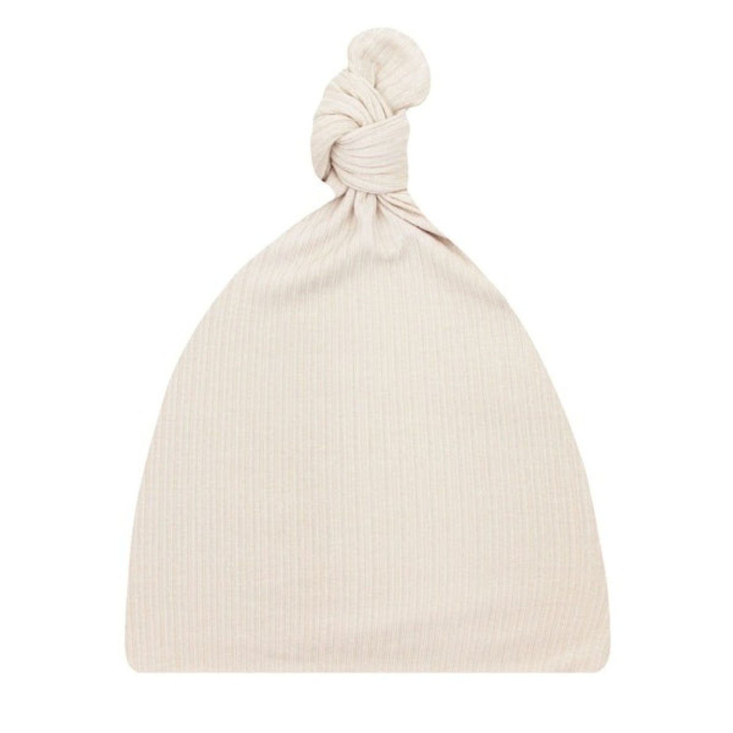 Lou Lou and Company Ribbed Top Knot Hat - Cove