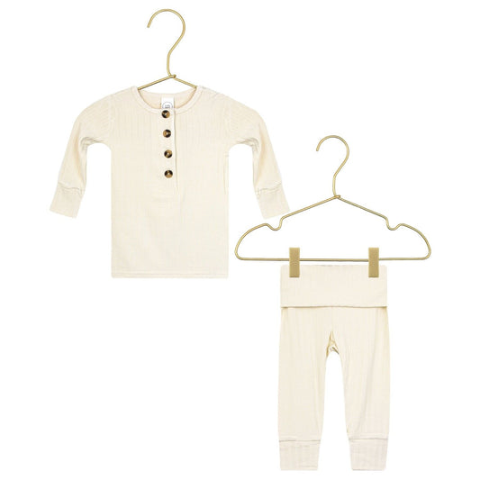 Lou Lou and Company Ribbed Top and Bottoms - Quinn