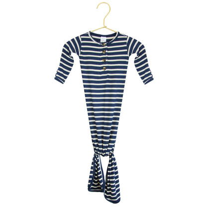 Lou Lou and Company Ribbed Knotted Gown - NB-3M - Jack