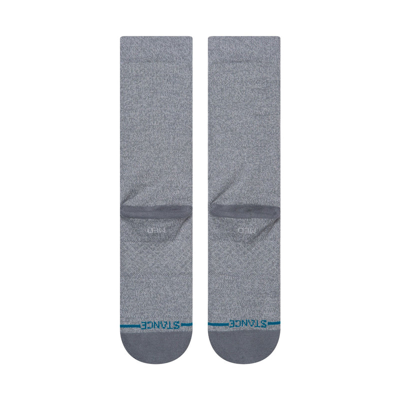 Stance Adult Crew Socks - Icon - Grey Heather