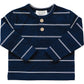 Mebie Baby Long Sleeve Tee - Navy Stripe