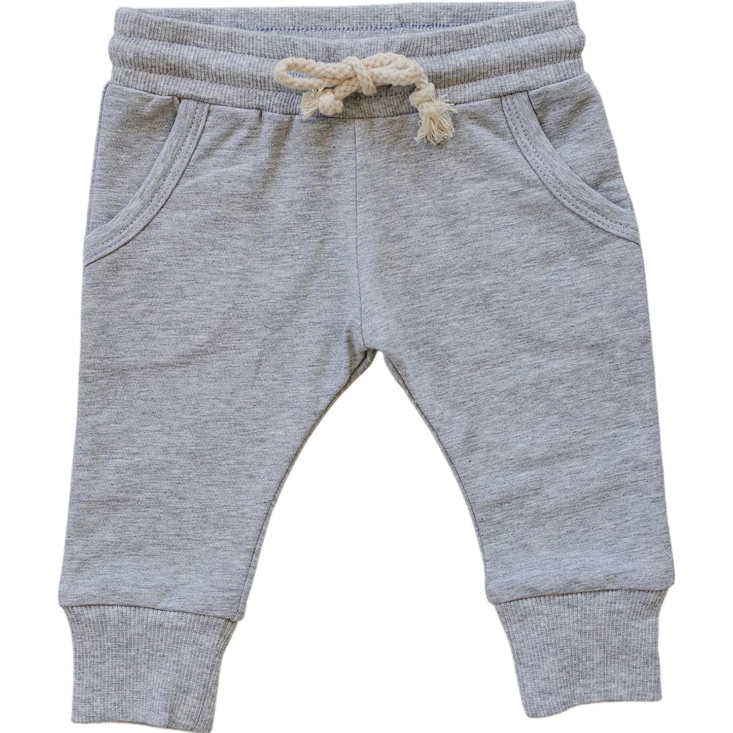 Mebie Baby Pocket Joggers - Grey