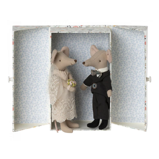 Maileg Wedding Mice Couple in Box