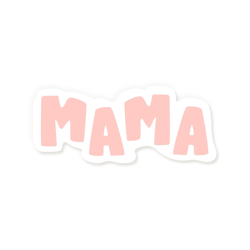 The Baby Cubby Mama Sticker - Pink