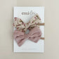 Emi Lei Nylon Stretchy Bow Headband Set