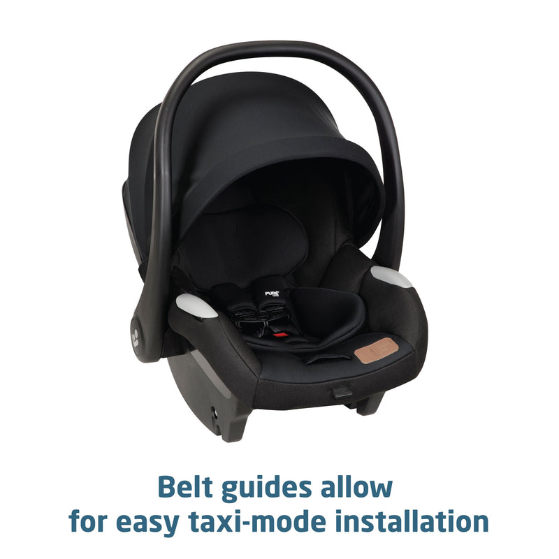 Maxi-Cosi Gia XP Luxe 3-Wheel Travel System with Mico Luxe - Midnight Black