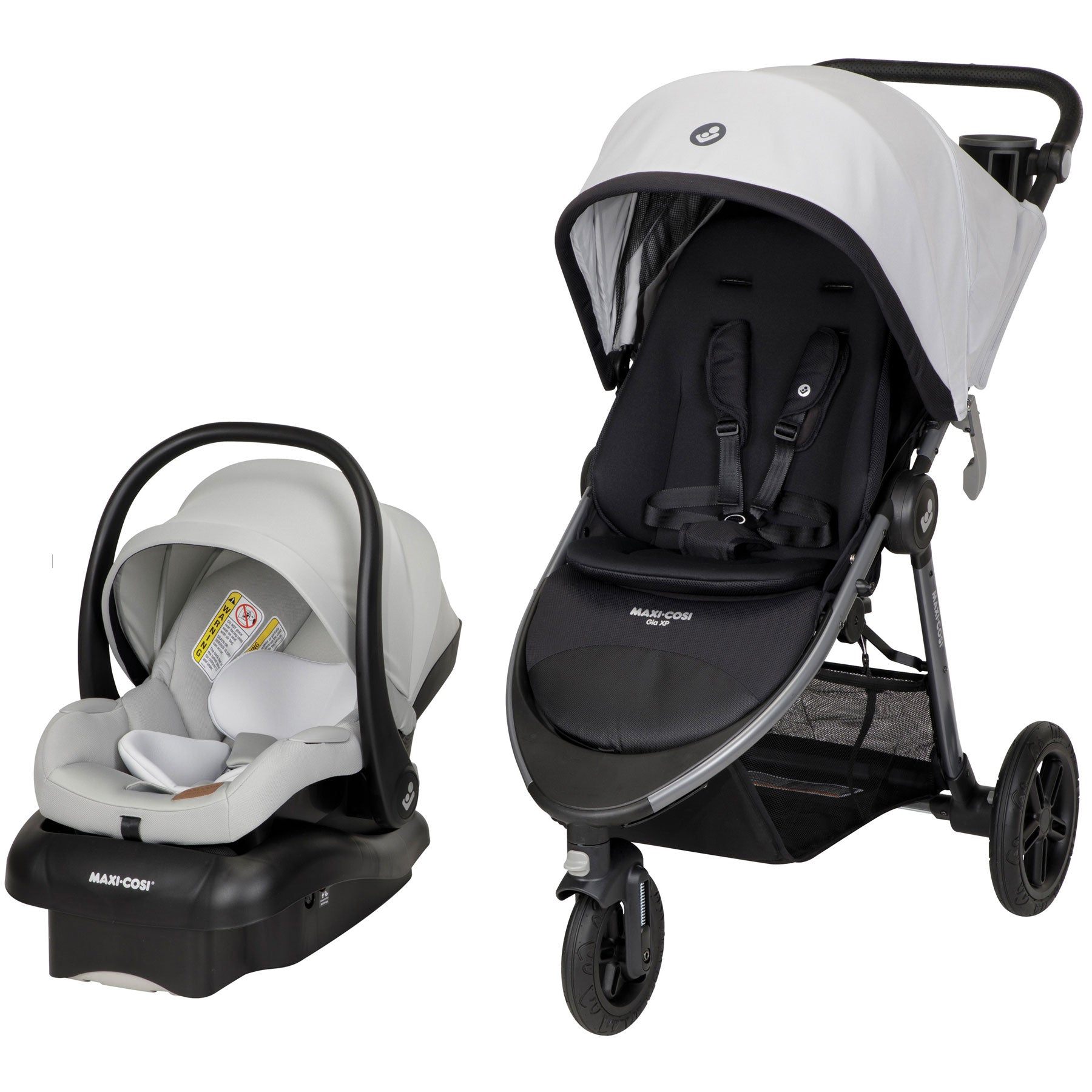 Maxi-Cosi Gia XP Luxe 3-Wheel Travel System with Mico Luxe - Midnight Moon