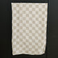 Mebie Baby Muslin Swaddle Blanket - Taupe Checkered