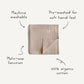 Mushie Muslin Swaddles - Retro Check